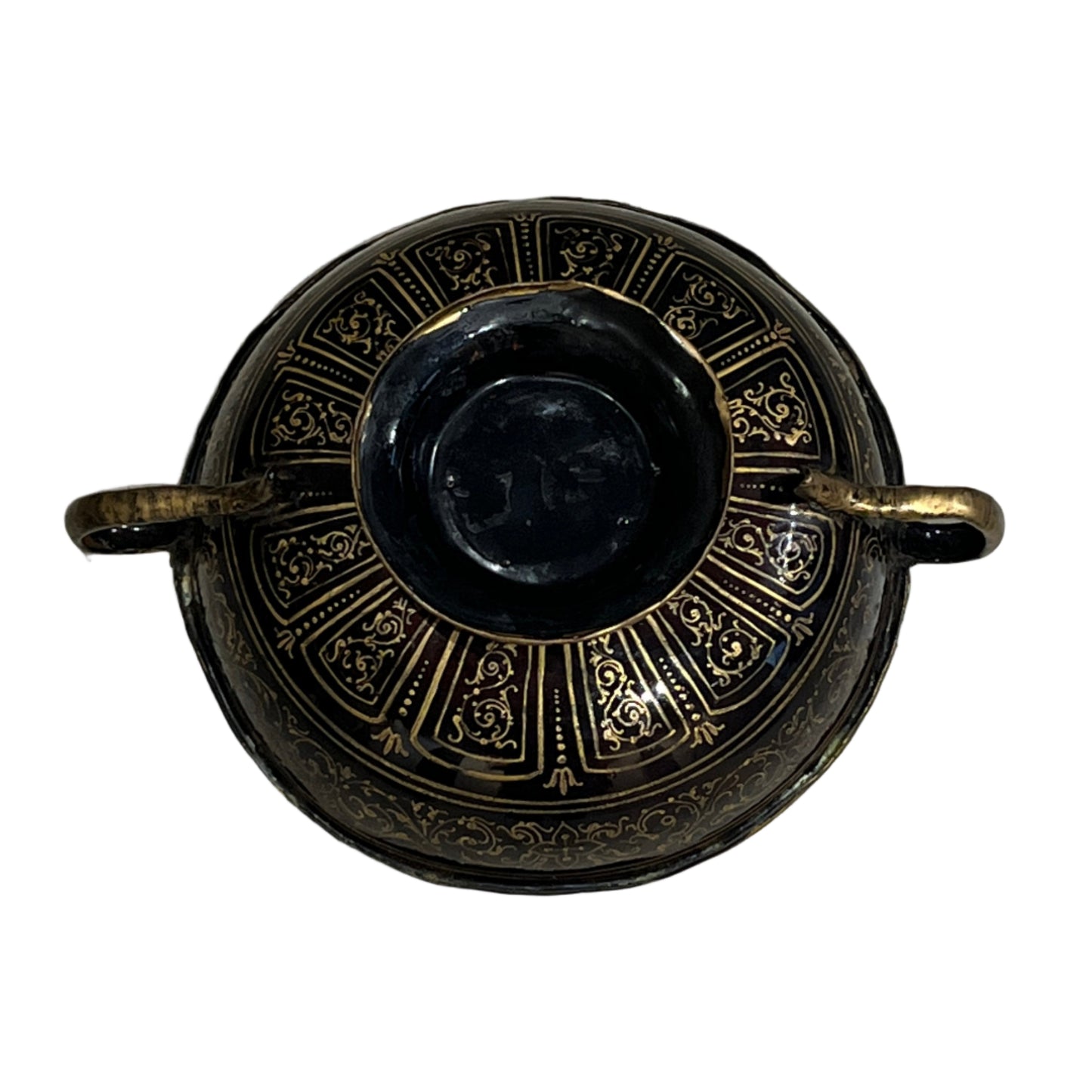 1860 Antiques French Limoges Enamel Charger