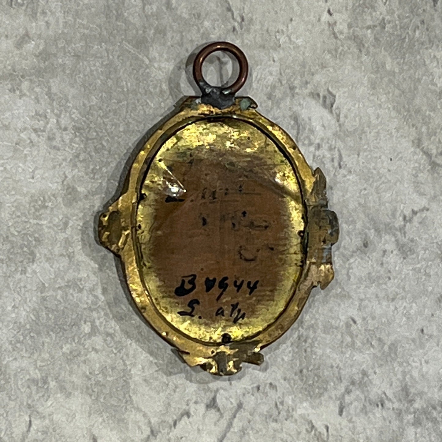 King Louis XIV French Enamel Miniature Late 18th century