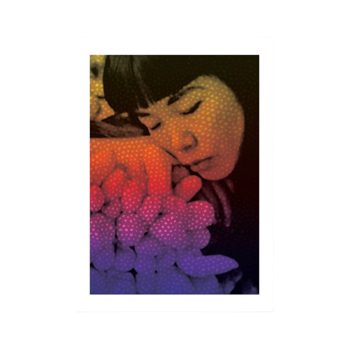 Eikoh Hosoe 'Yayoi Kusama with Her Soft Sculpture' Postcard