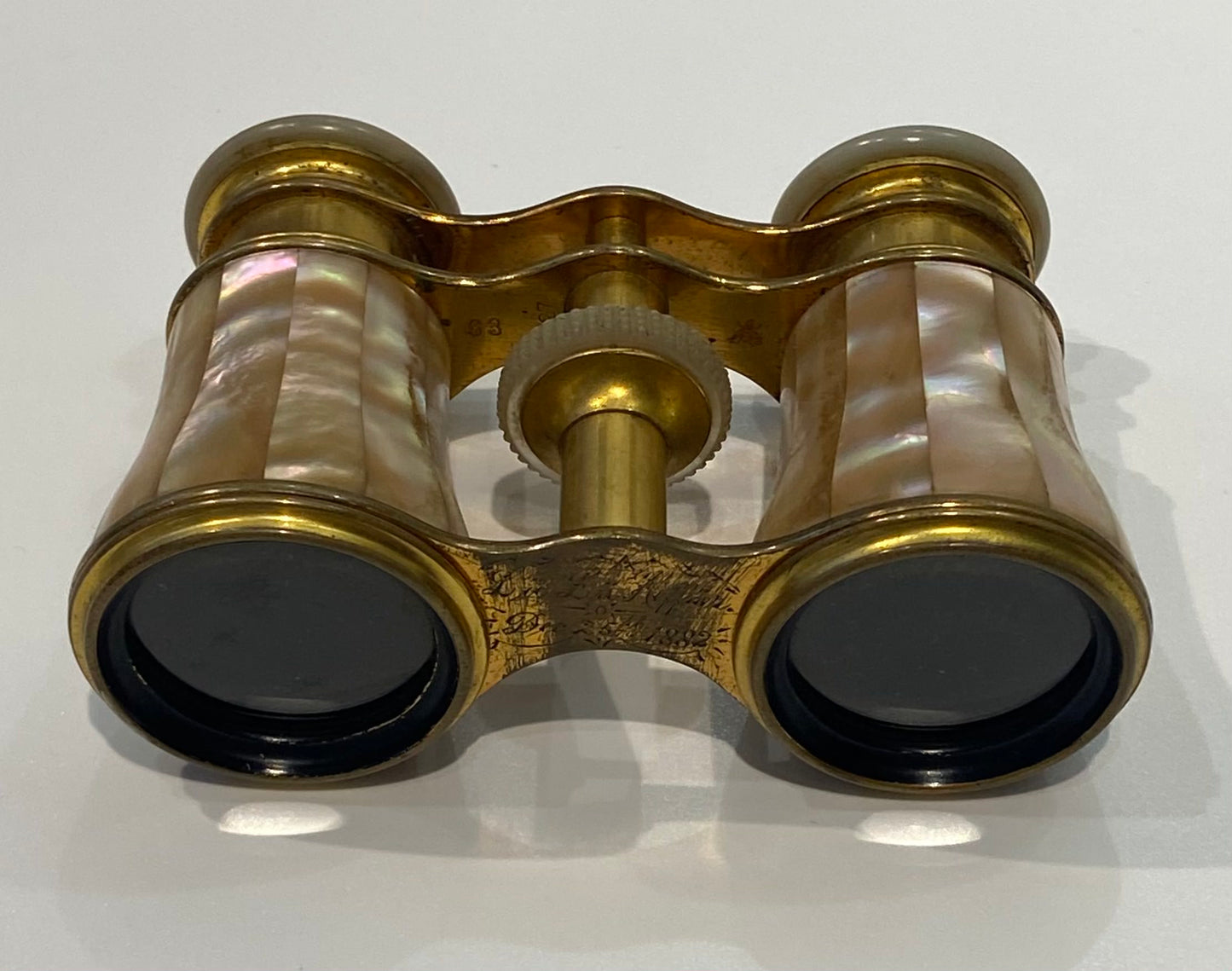 Vintage Lemaire of Paris Mother of Pearl France Binoculars