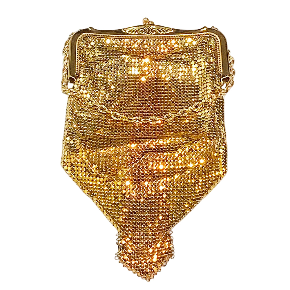 Vintage Whiting & Davis Colour Mesh Purse with Original Box