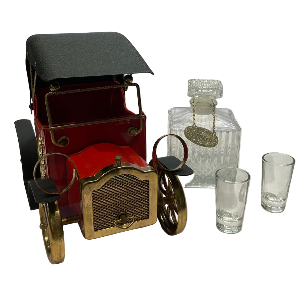 Vintage Antique Car Liquor Decanter