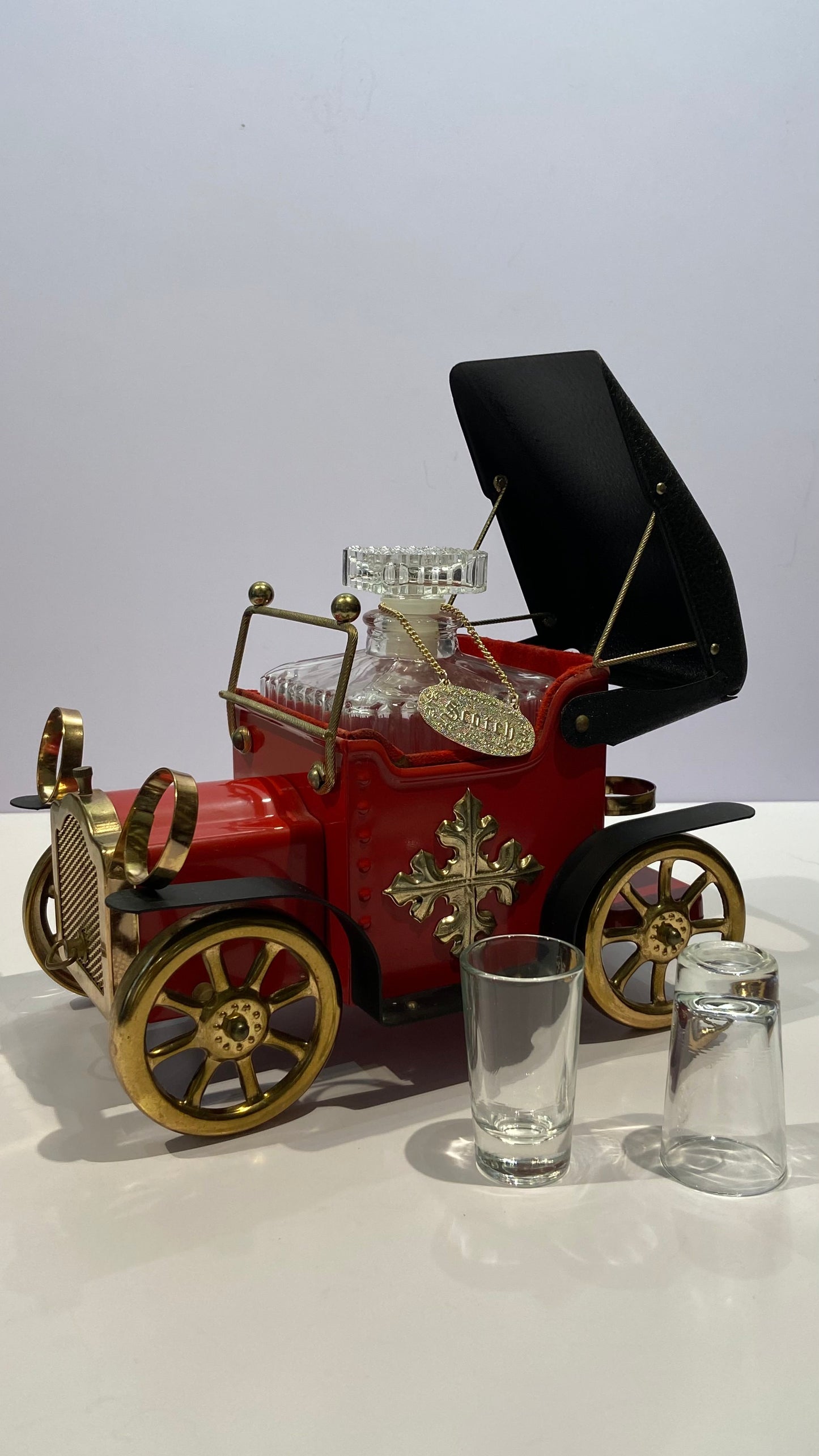 Vintage Antique Car Liquor Decanter