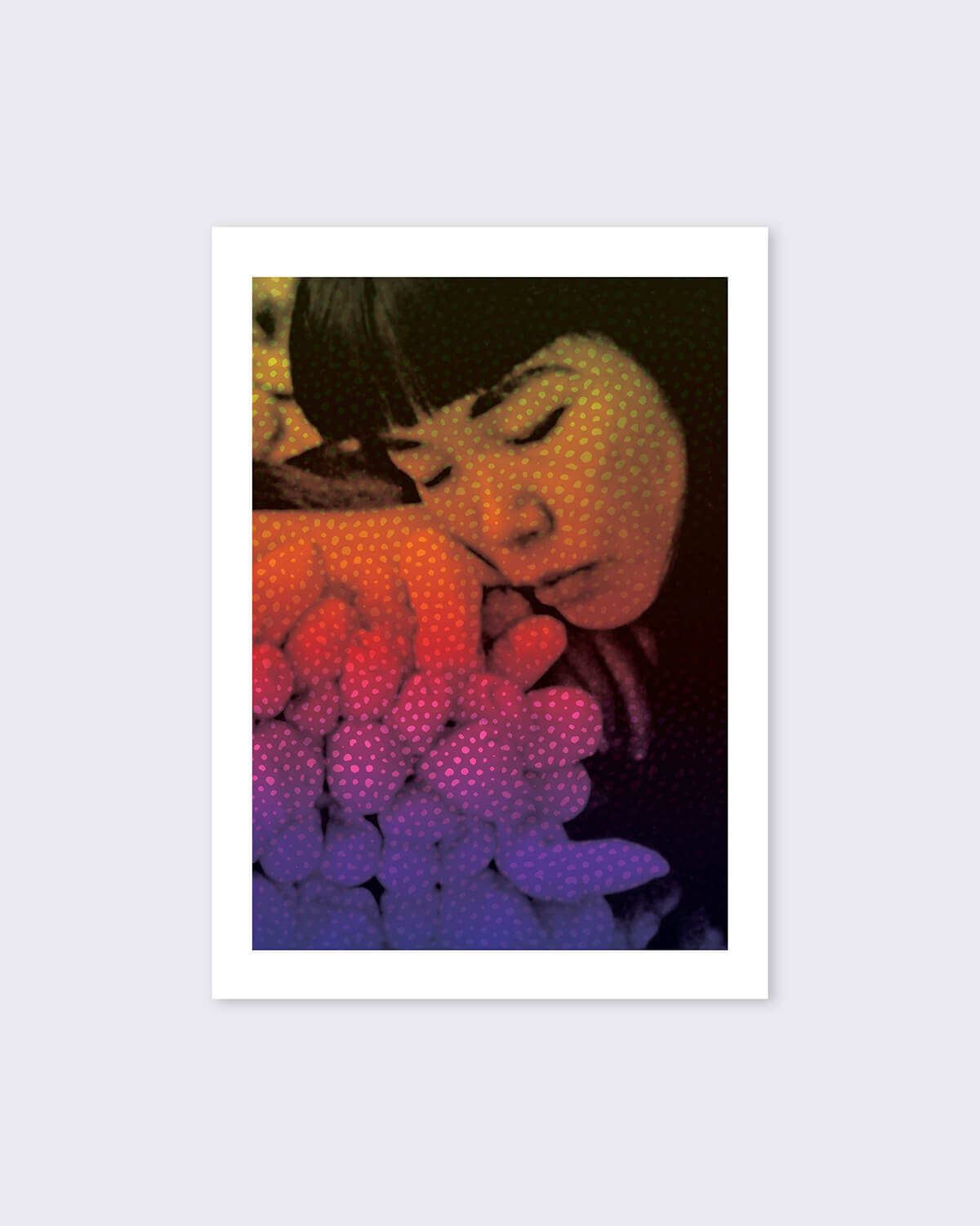 Eikoh Hosoe 'Yayoi Kusama with Her Soft Sculpture' Postcard